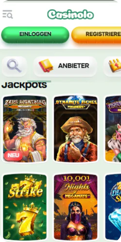 Casinolo-Jackpots