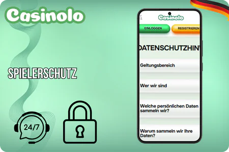 Casinolo Spielerschutz