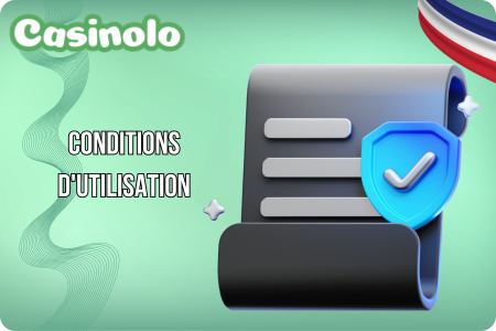 Conditions d'utilisation