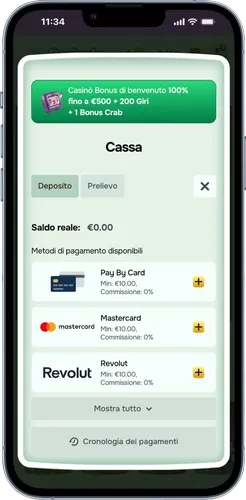 Hai effettuato l'accesso al tuo account.