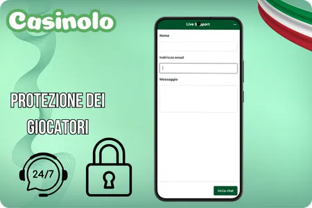 Protezione dei giocatori Casinolo