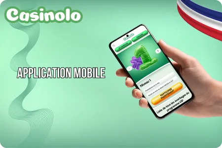 Application mobile Casinolo