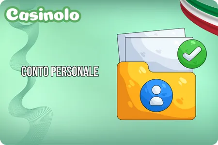 Account personale Casinolo