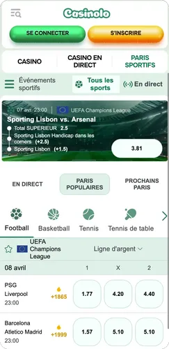 Paris sportifs